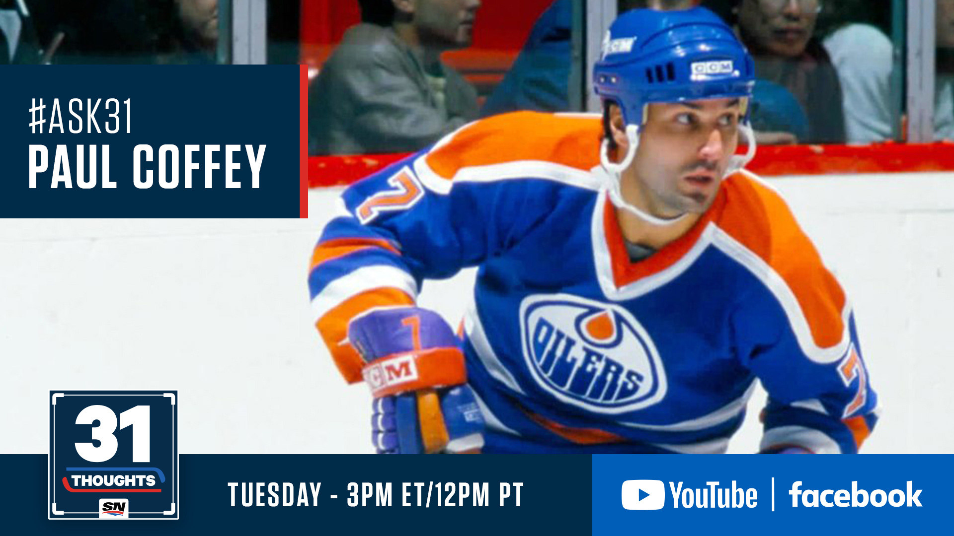 #Ask31 with Hall of Fame defenceman Paul Coffey