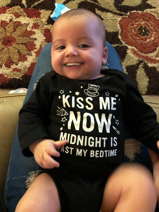 Babies with adult teeth look really creepy.