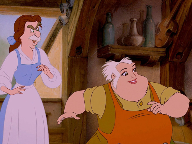 What Happens When You Swap Faces of Classic Disney Cartoon Characters…