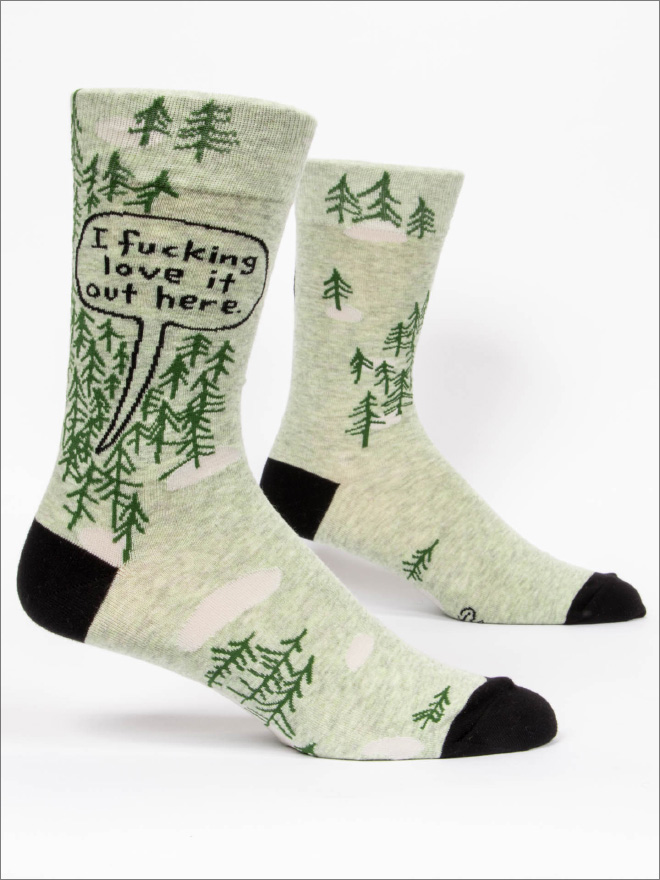 Funny socks.