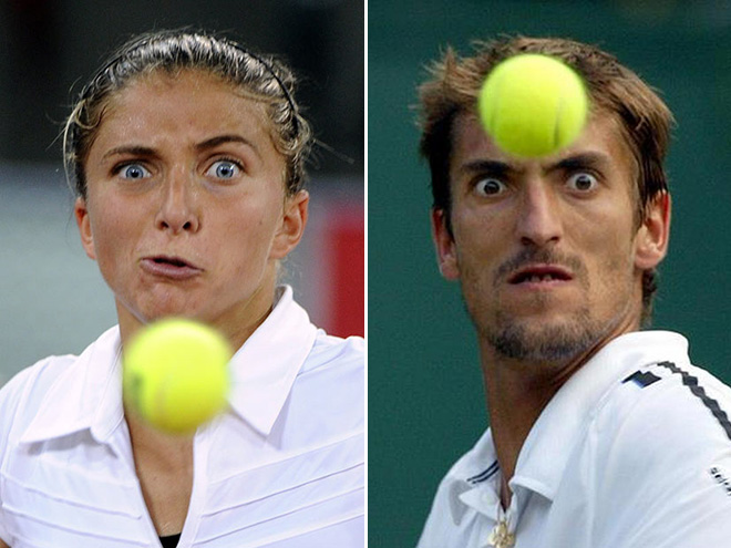 Telekinetic tennis.