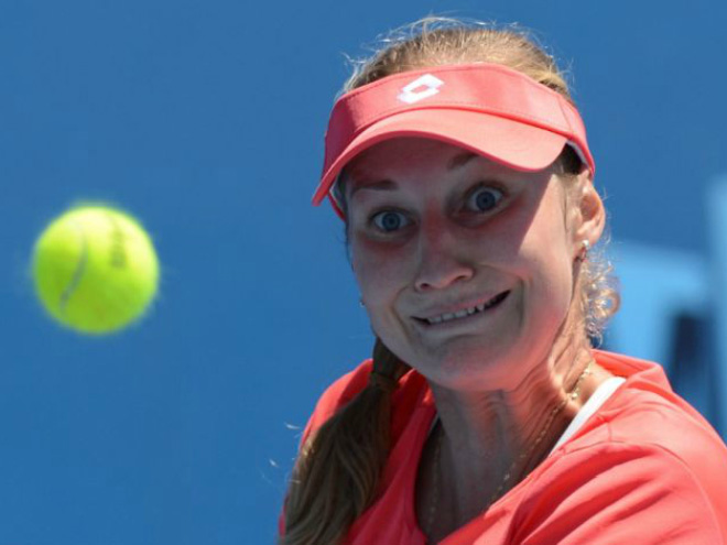 Telekinetic tennis.