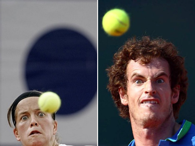 Telekinetic tennis.