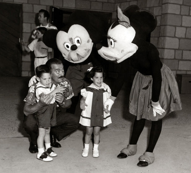 Creepy vintage Mickey Mouse.