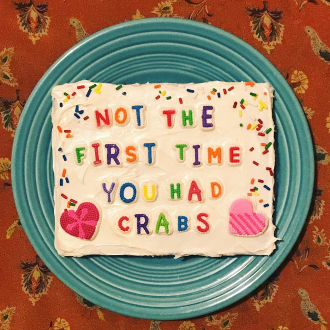 That's a really nice cake, isn't it?