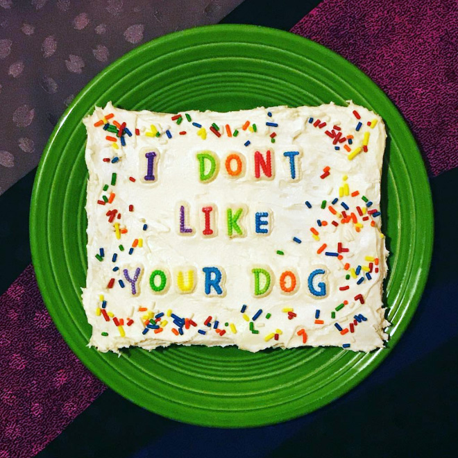 That's a really nice cake, isn't it?