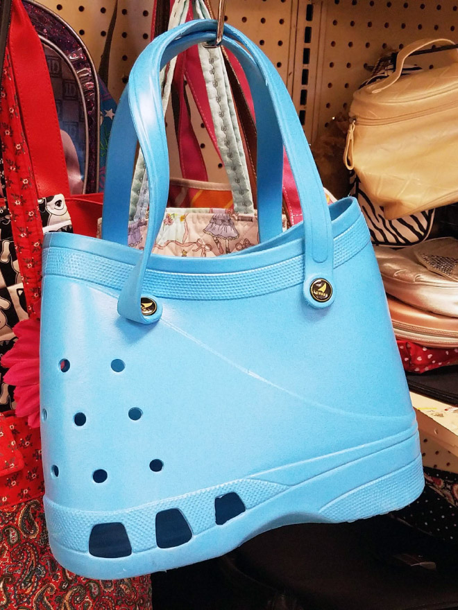 Crocs beach bag is the creation nobody asked for: truly vile crime against fashion.