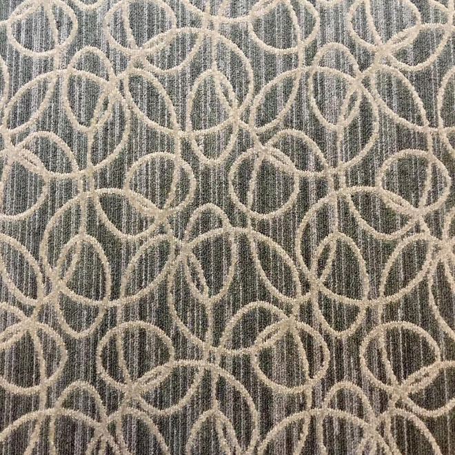 Boring hotel carpet.
