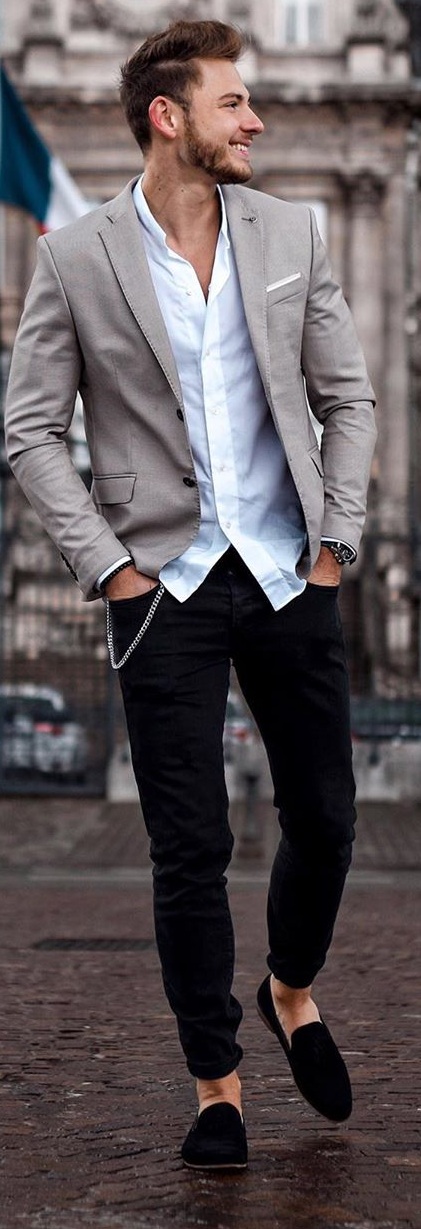 10 Amazing Casual Blazer Outfits for Men