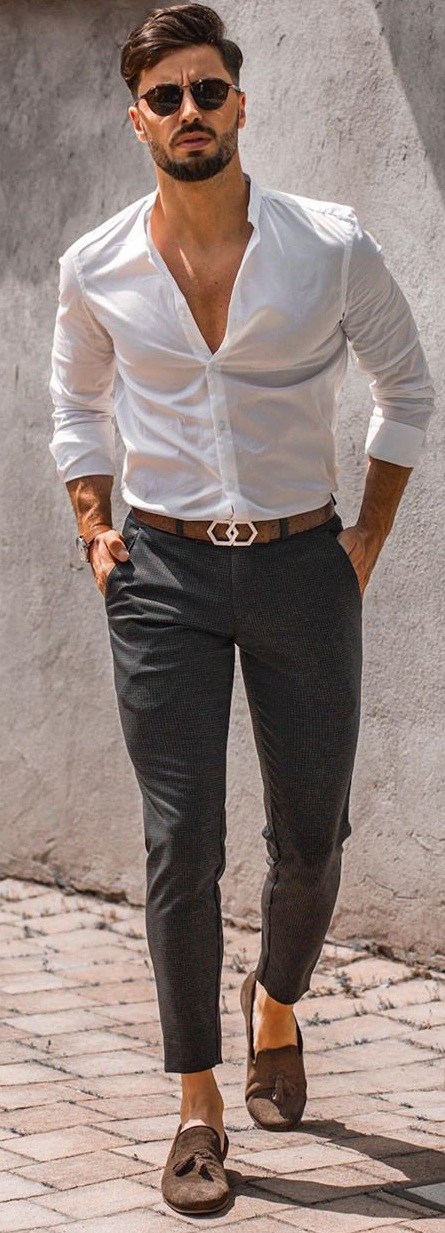 10 White Shirt Outfit Ideas for Men