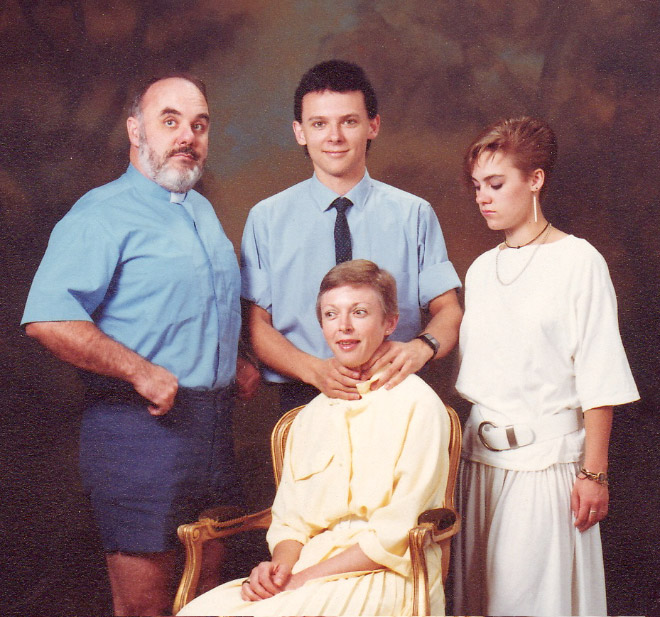 Awkward family photo.