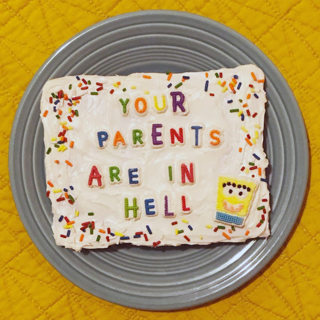 Cursed cake.