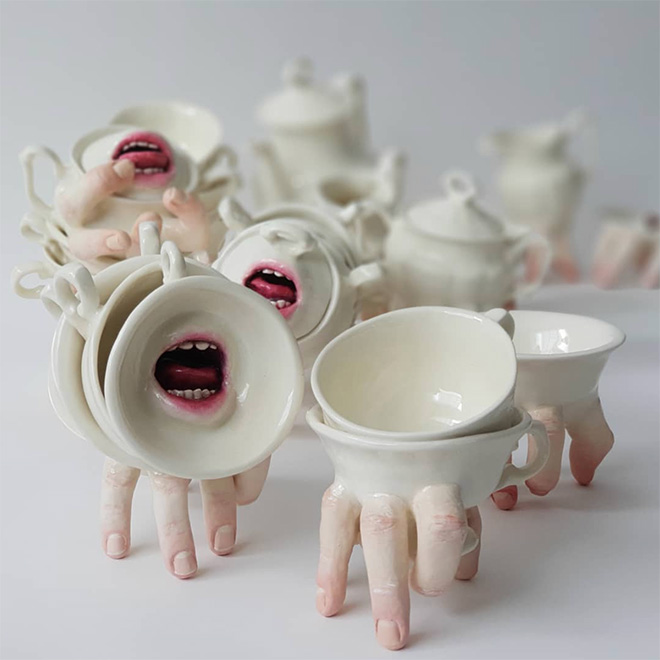 Alive ceramics.