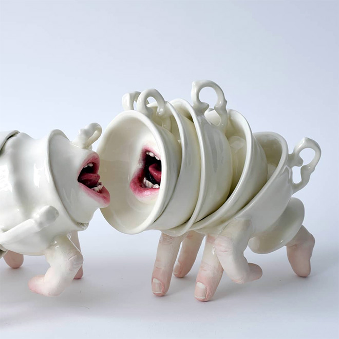 Alive ceramics.