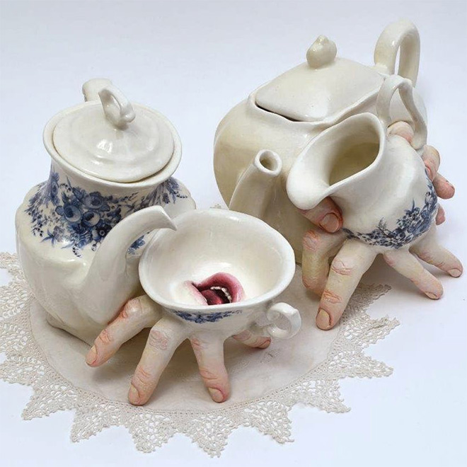 Alive ceramics.