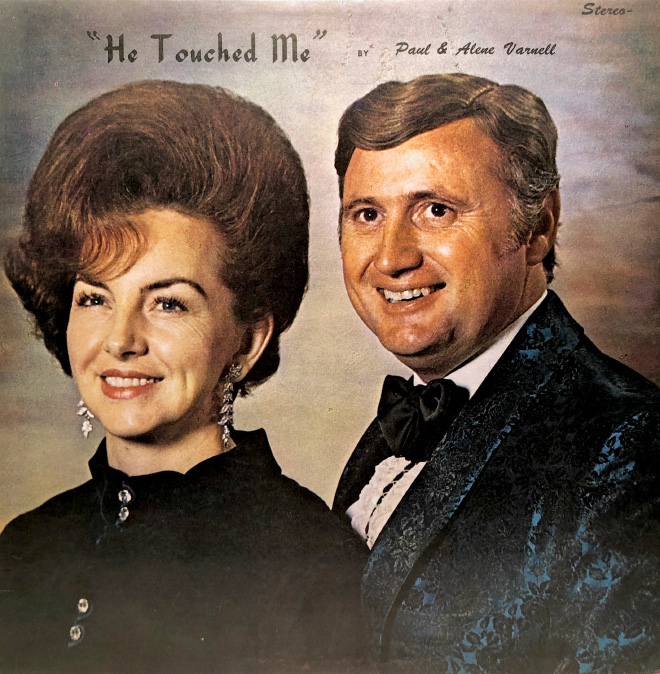 Creepy vintage Christian album cover.