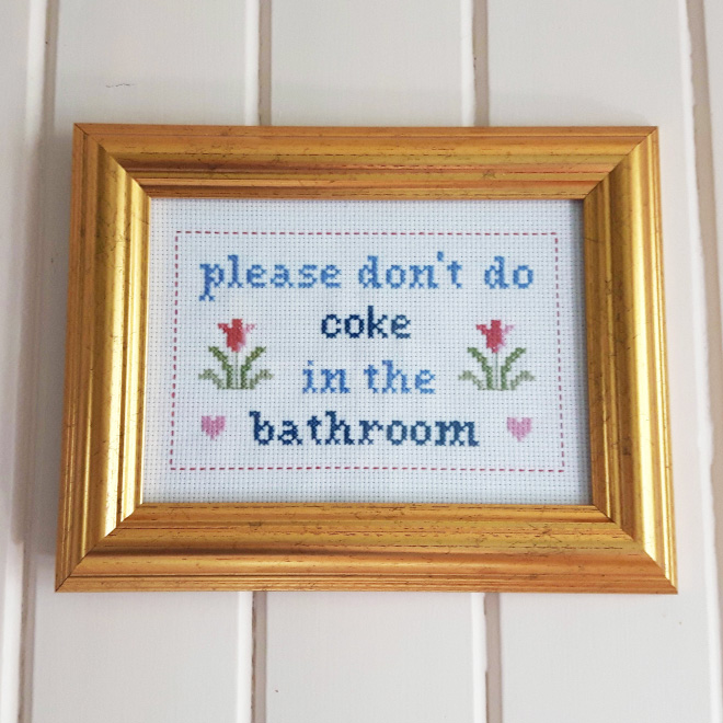 Brilliant cross stitch.