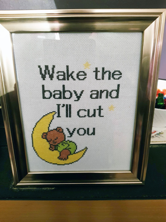 Brilliant cross stitch.