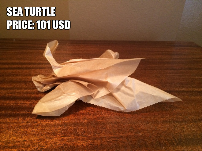 Terrible origami.