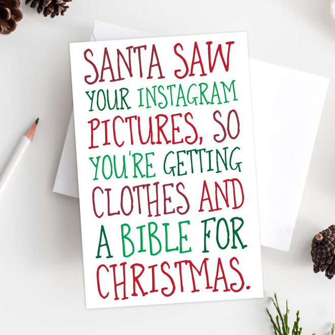 Santa knows.