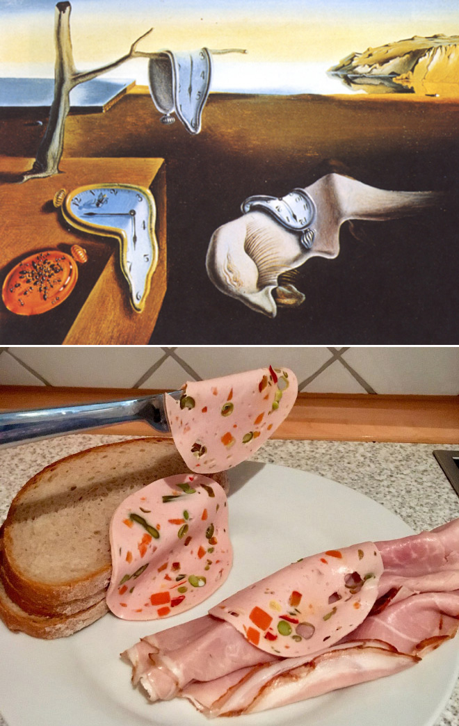 Sandwich art.