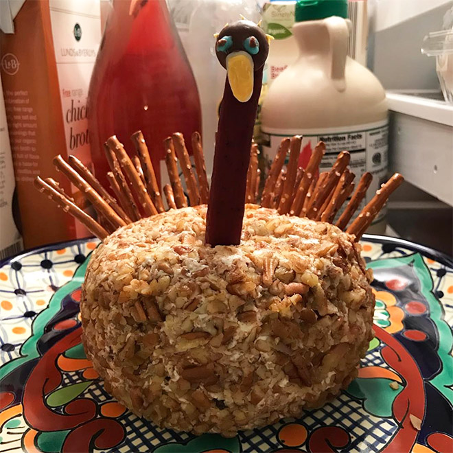 Thanksgiving cake fail.