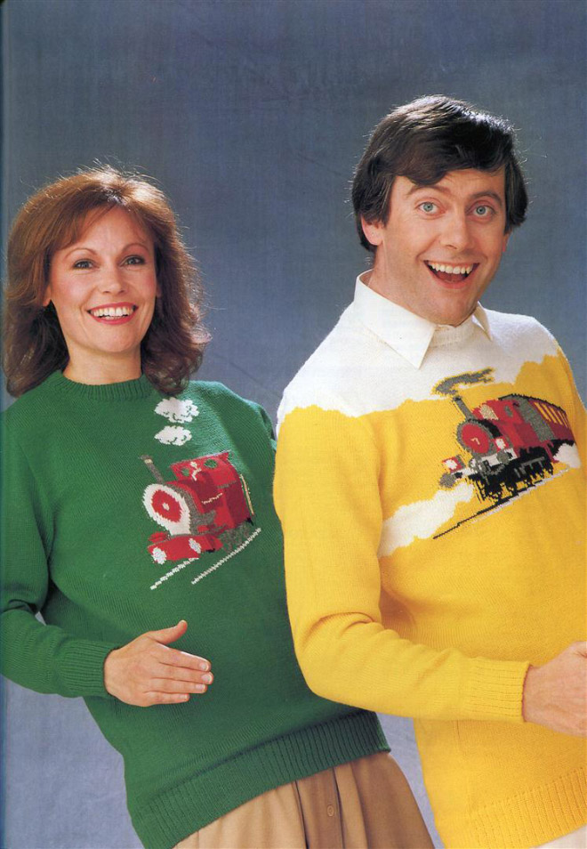 Ugly 1980s sweater.