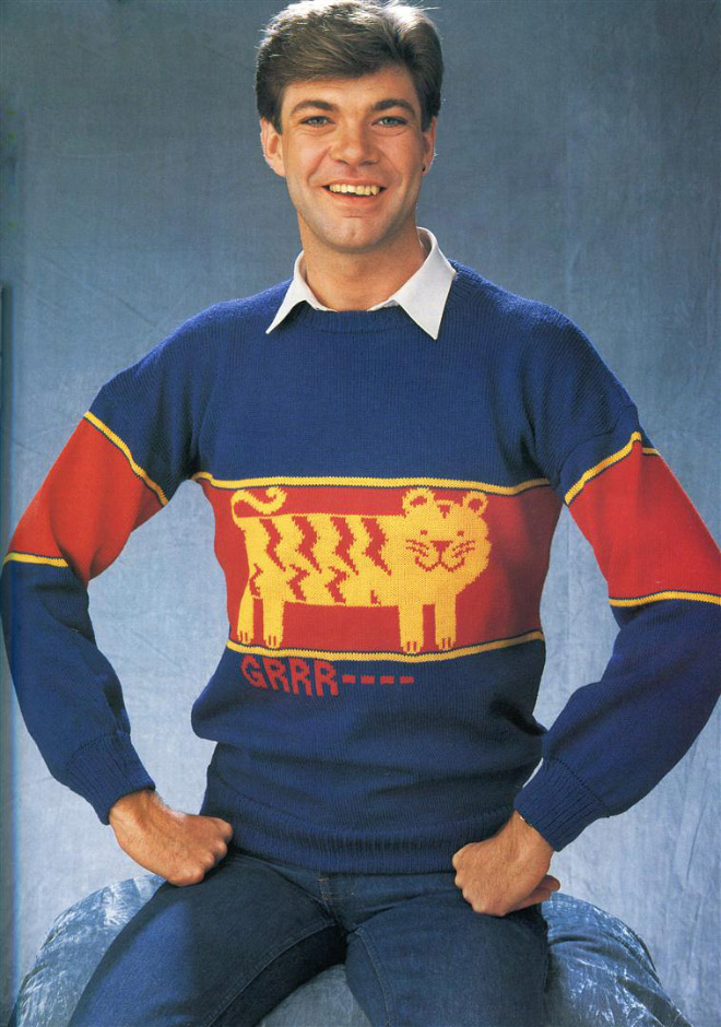 Ugly 1980s sweater.