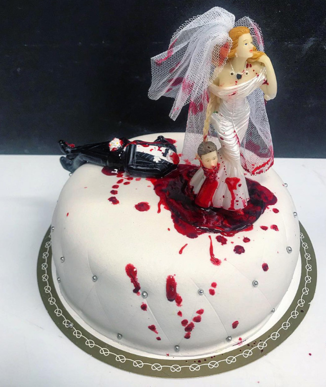 Divorce cake.