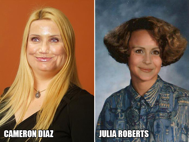 If celebrities went into witness protection program.