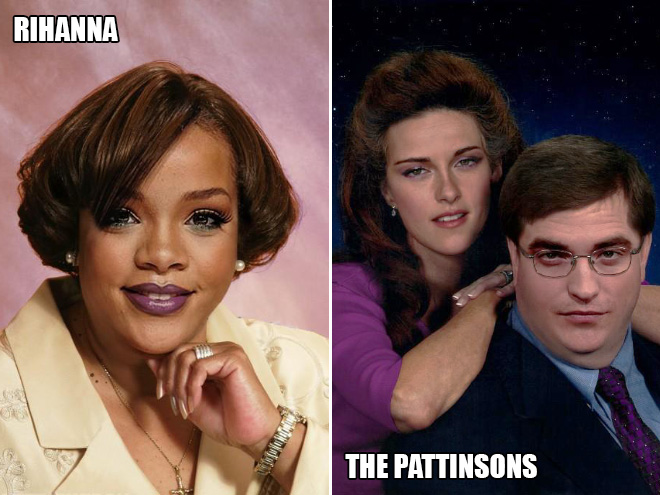 If celebrities went into witness protection program.