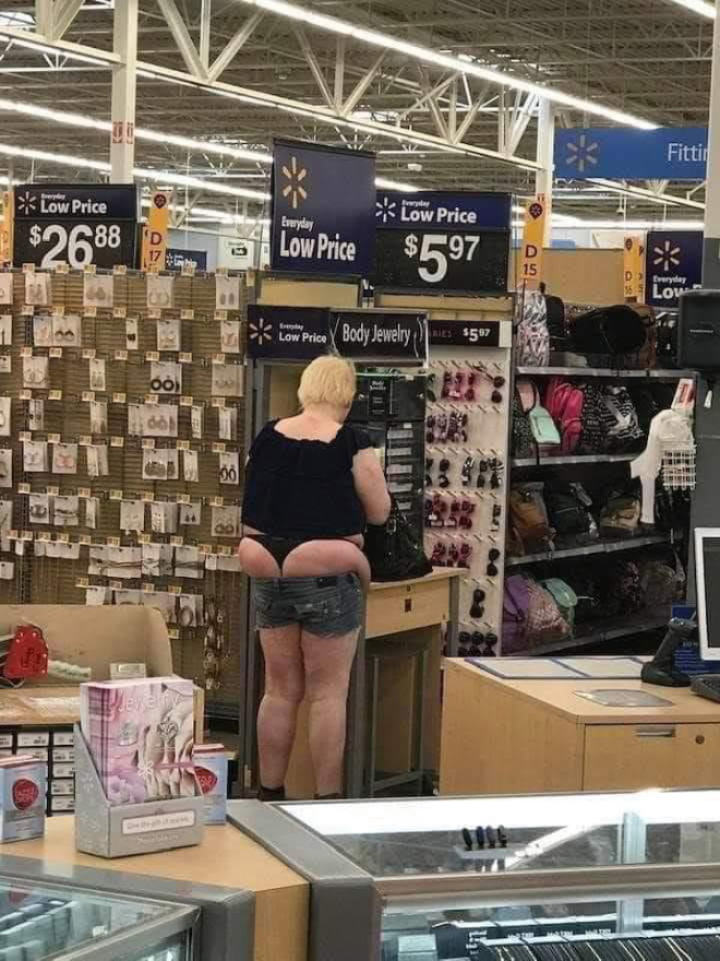 Things you see only in Walmart...