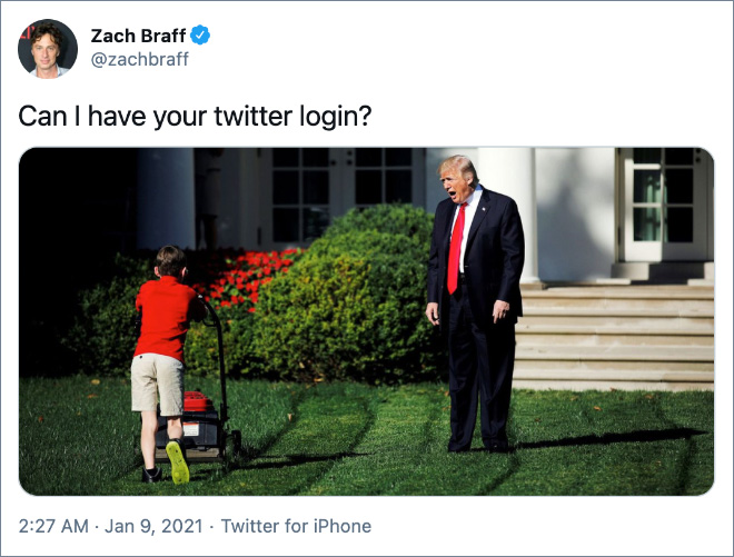 Can I have your twitter login?