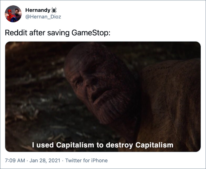 Reddit after saving GameStop