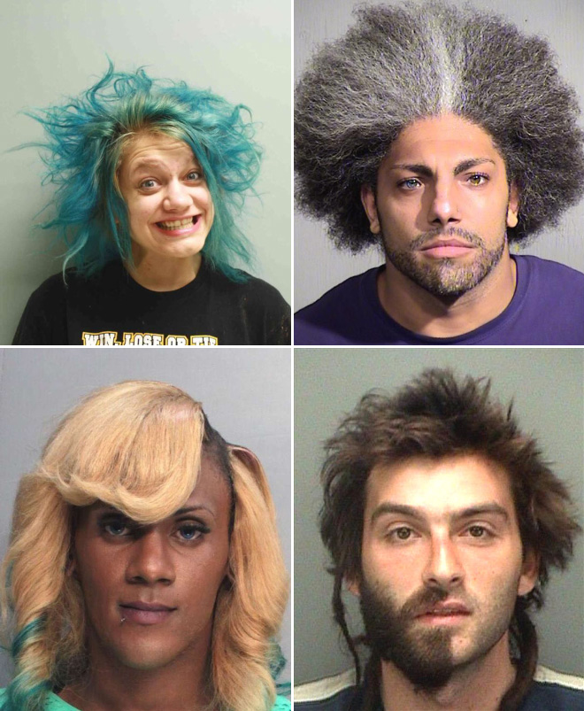 Mugshots have the best haircuts.