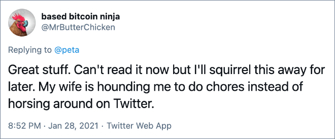 Great stuff. Can't read it now but I'll squirrel this away for later. My wife is hounding me to do chores instead of horsing around on Twitter.