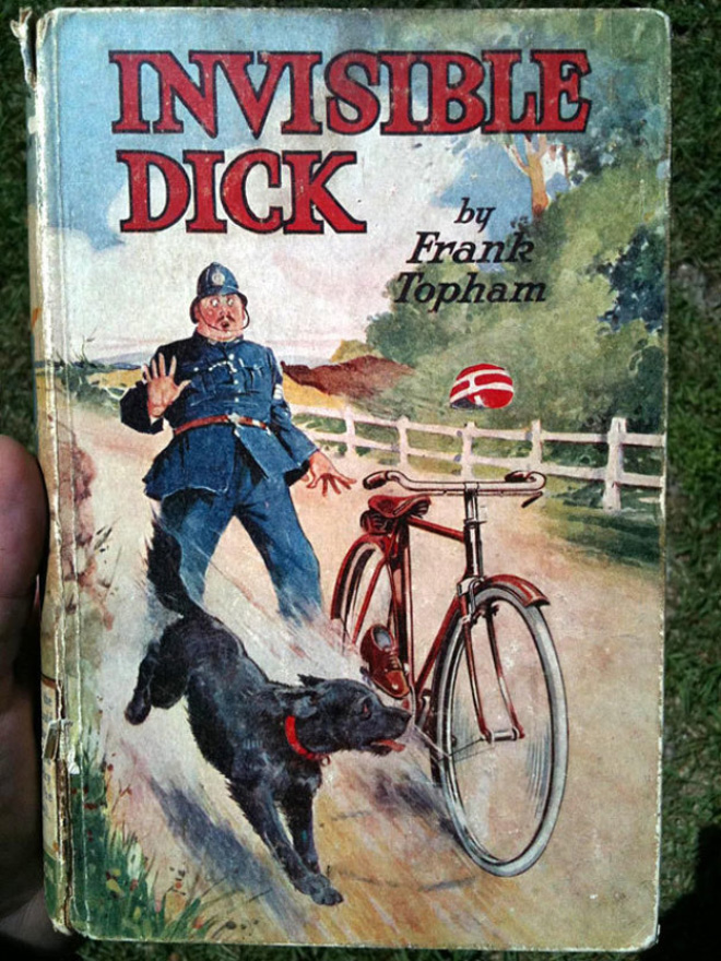 Dirty title for a completely innocent book.