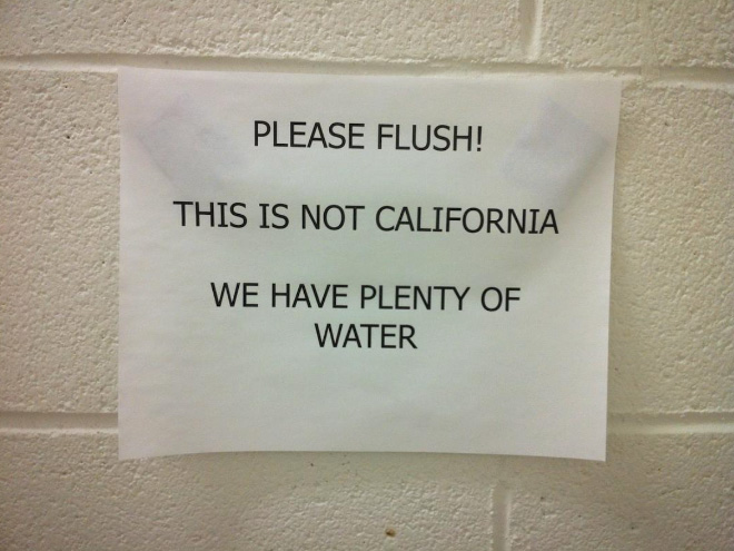 Passive-aggressive sign.