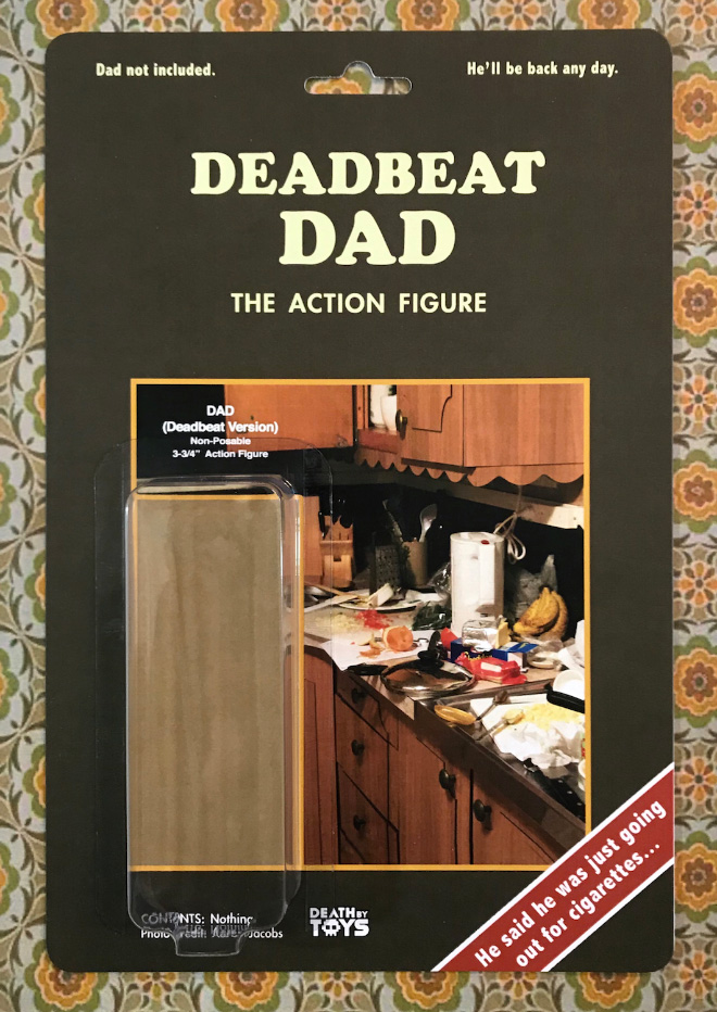 Deadbeat dasd action figure.