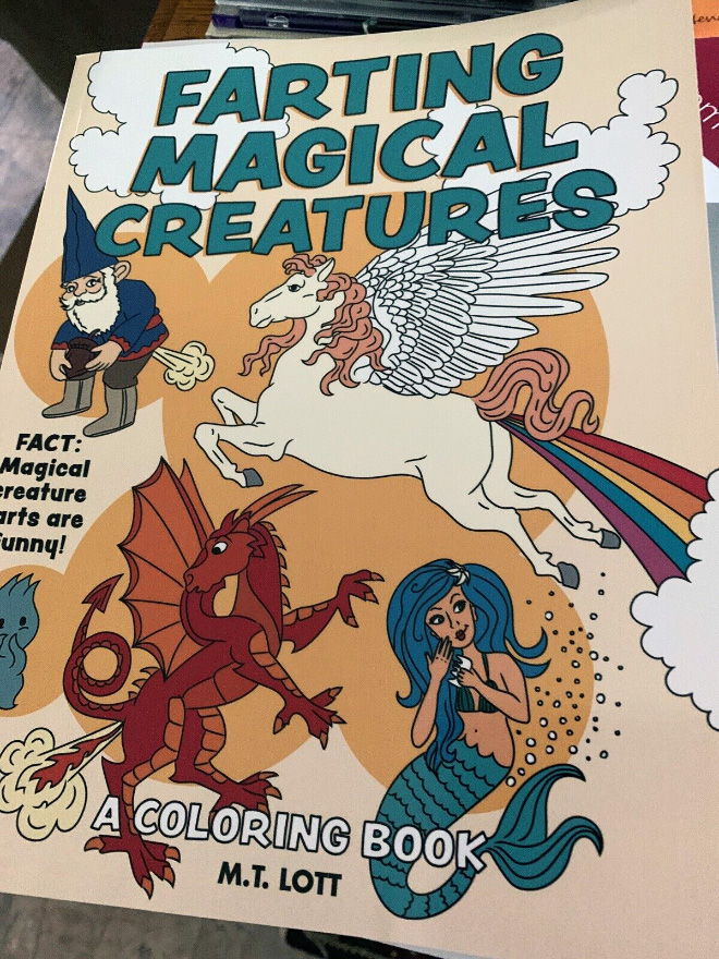 There is no doubt, farts are funny! And, what is funnier than Farting Magical Creatures? We defy you to respond with an answer that makes sense!