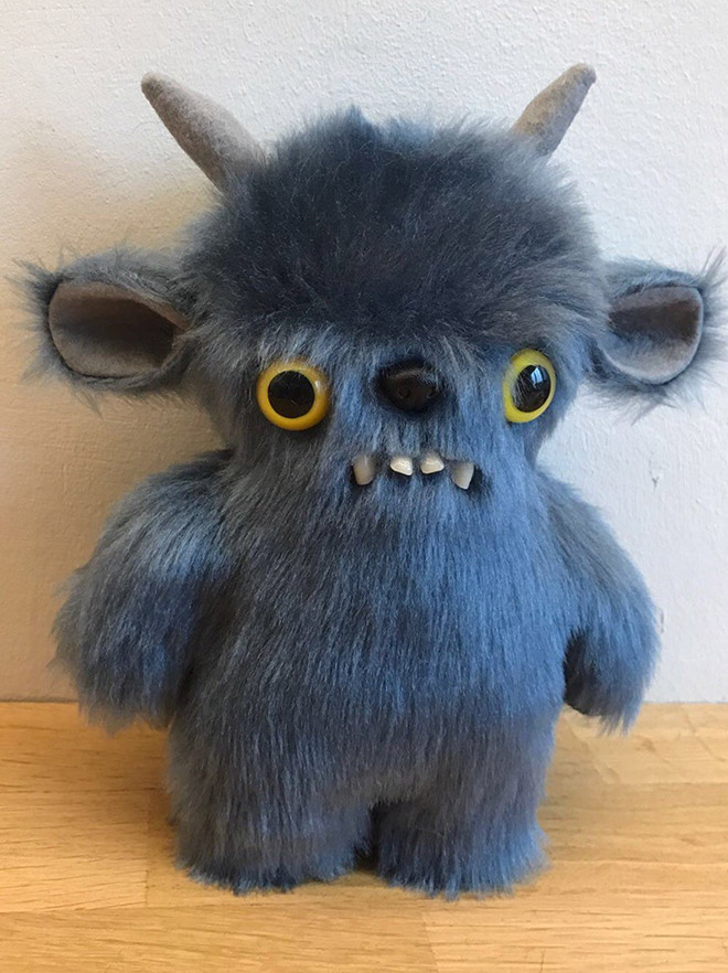 Creepy plush toy.