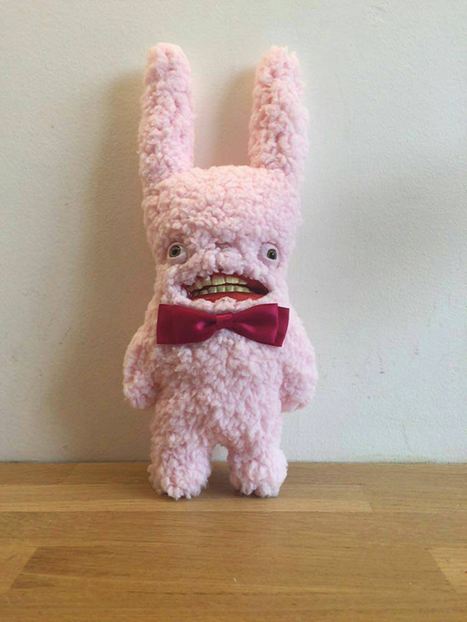 Creepy plush toy.