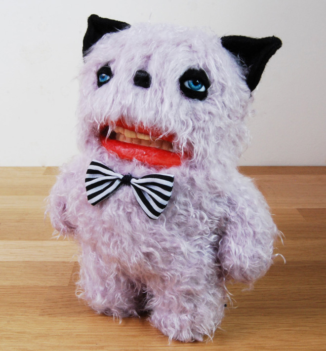 Creepy plush toy.