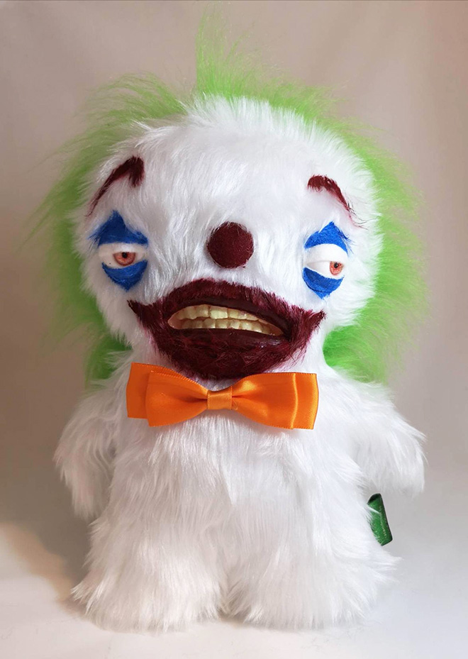 Creepy plush toy.