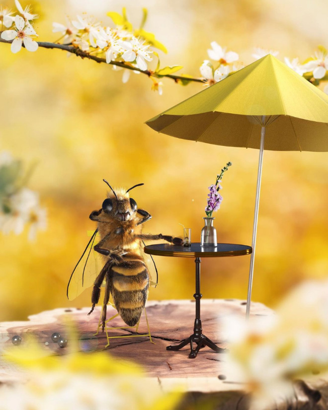 Bee influencer.