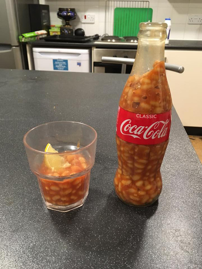 Why is it full of beans?