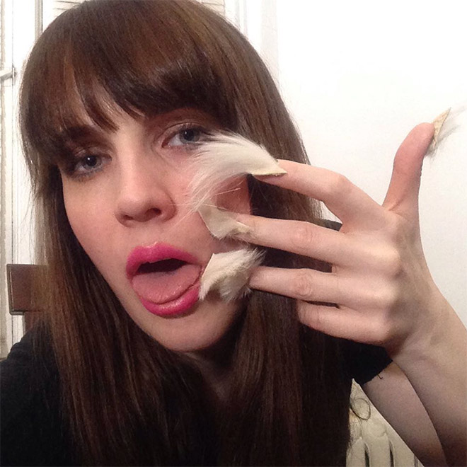 Hairy nails: awkward beauty trend.