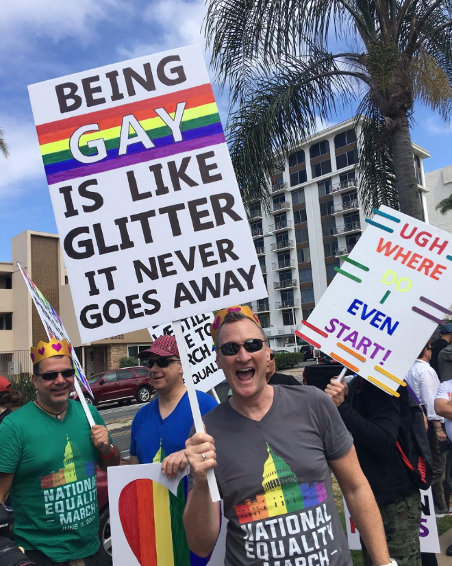 Funny pride sign.