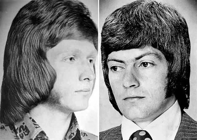 1970s men's hairstyles.