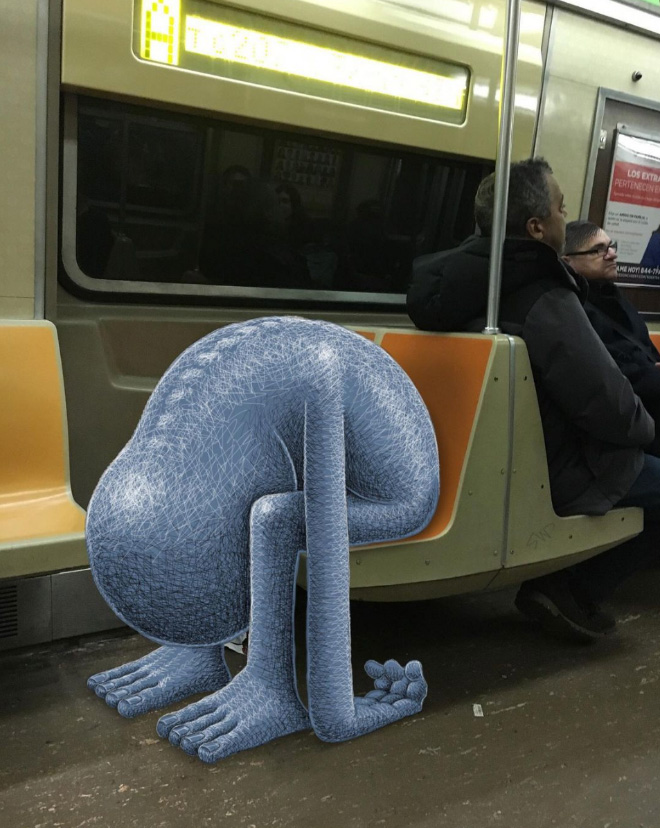 Subway monster.